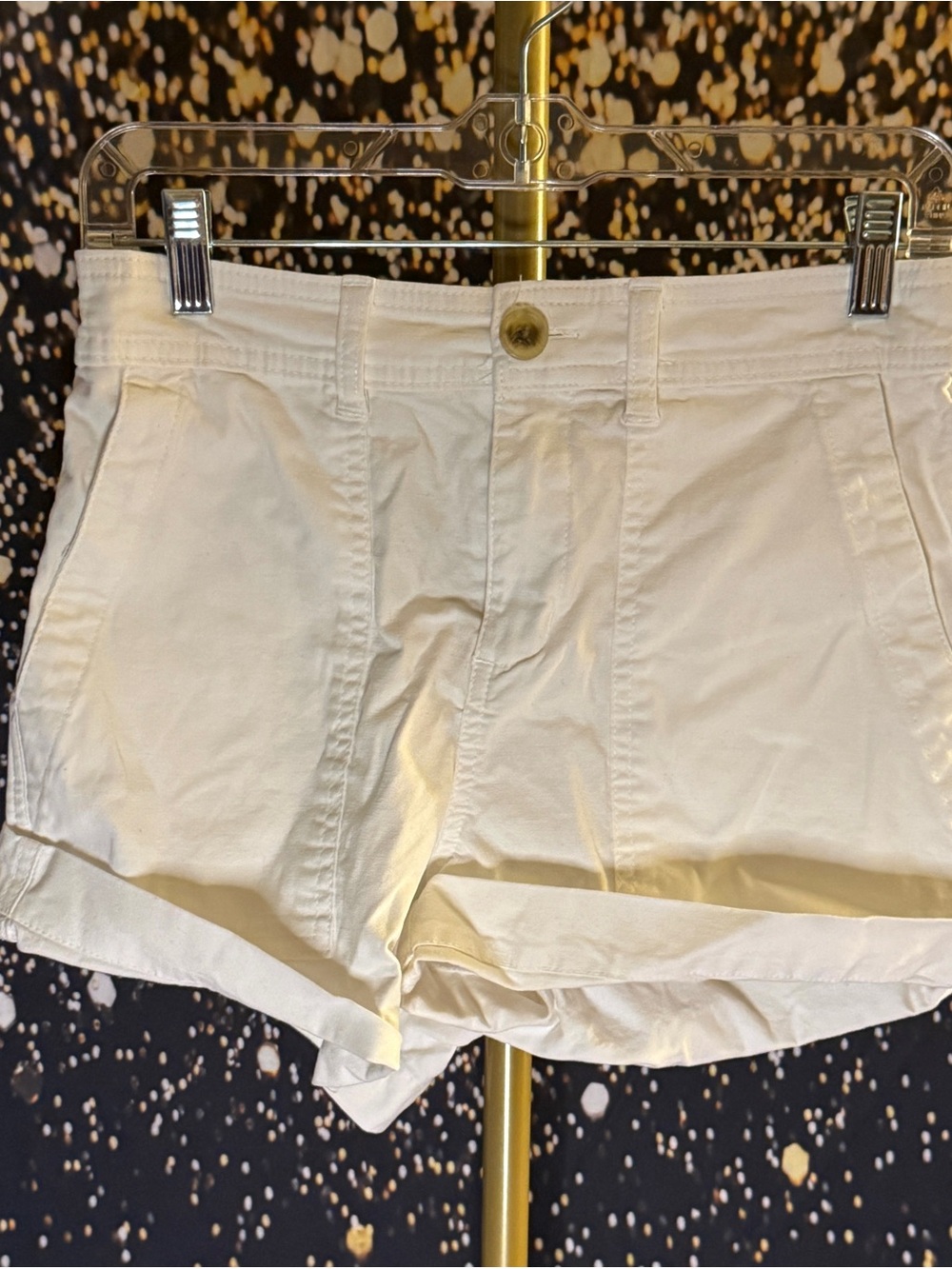 a new day Cream Cotton Cargo Shorts